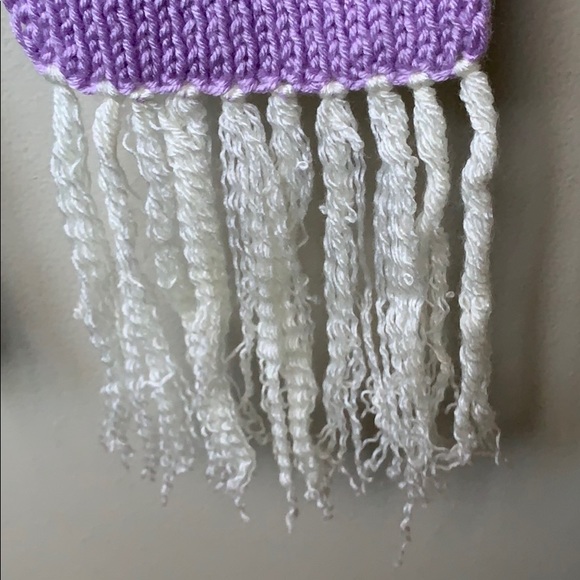 $20/2 Color-blocking Scarf Unisex Cable Knit - Picture 6 of 9